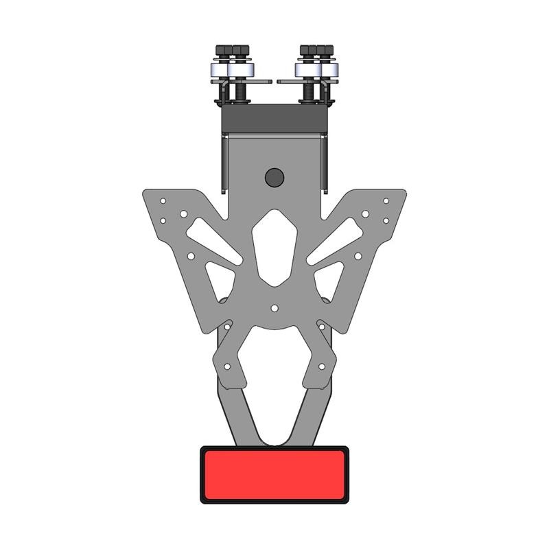 Support de plaque Kawasaki Z H2